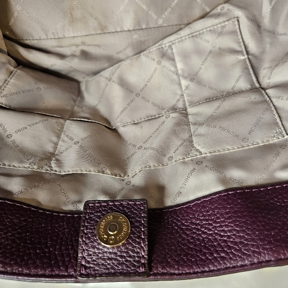 Michael Kors Deep Purple Tote - Picture 7 of 10